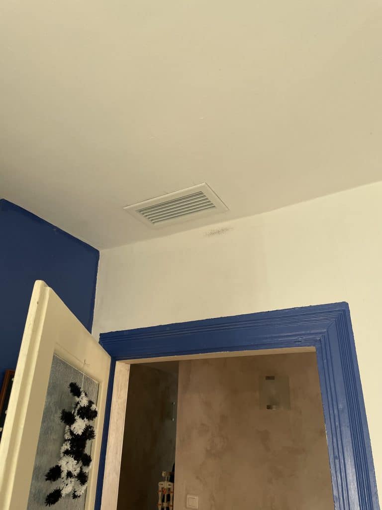 Passage de gaine pour climatisation gainable &agrave; Zillisheim