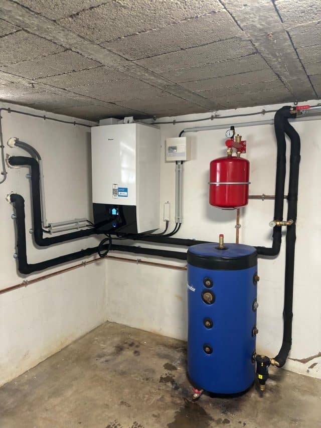 Installation technique d’une pompe à chaleur Air/Eau Daikin Altherma